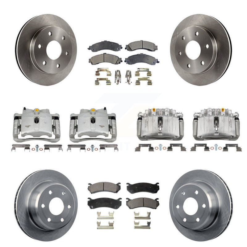 Transit Auto KC8-101019T Disc Brake Kit for 2000-2006 Chevrolet Silverado 1500, Cadillac Escalade, Cadillac Escalade ESV & more - Front and Rear product image