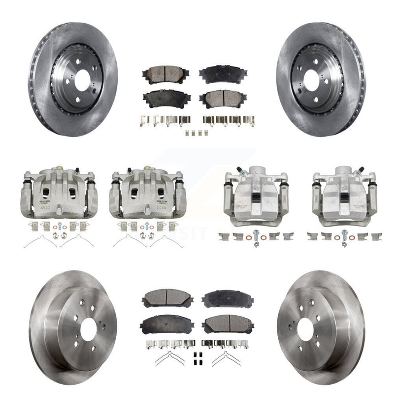 Transit Auto KC8-101020P Disc Brake Kit for 2010-2012 Lexus RX450h, Lexus RX350 - Front and Rear product image