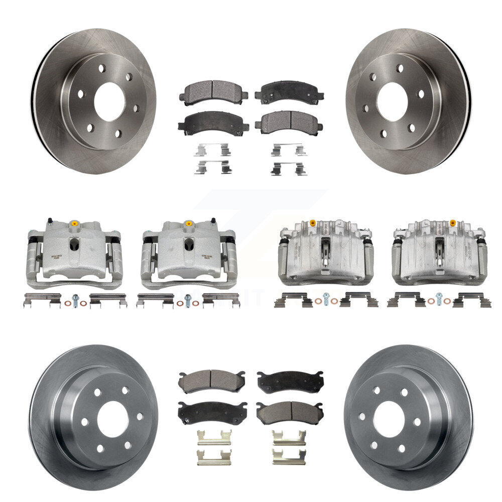 Transit Auto KC8-101020T Disc Brake Kit for 2002 Chevrolet Avalanche 1500 - Front and Rear product image