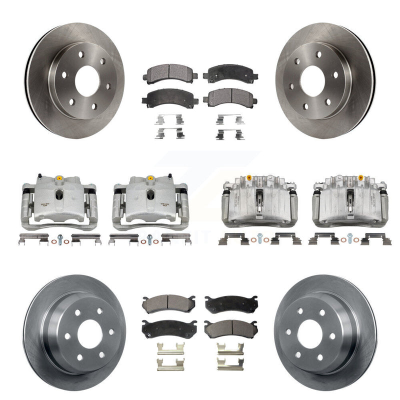 Transit Auto KC8-101020T Disc Brake Kit for 2002 Chevrolet Avalanche 1500 - Front and Rear product image