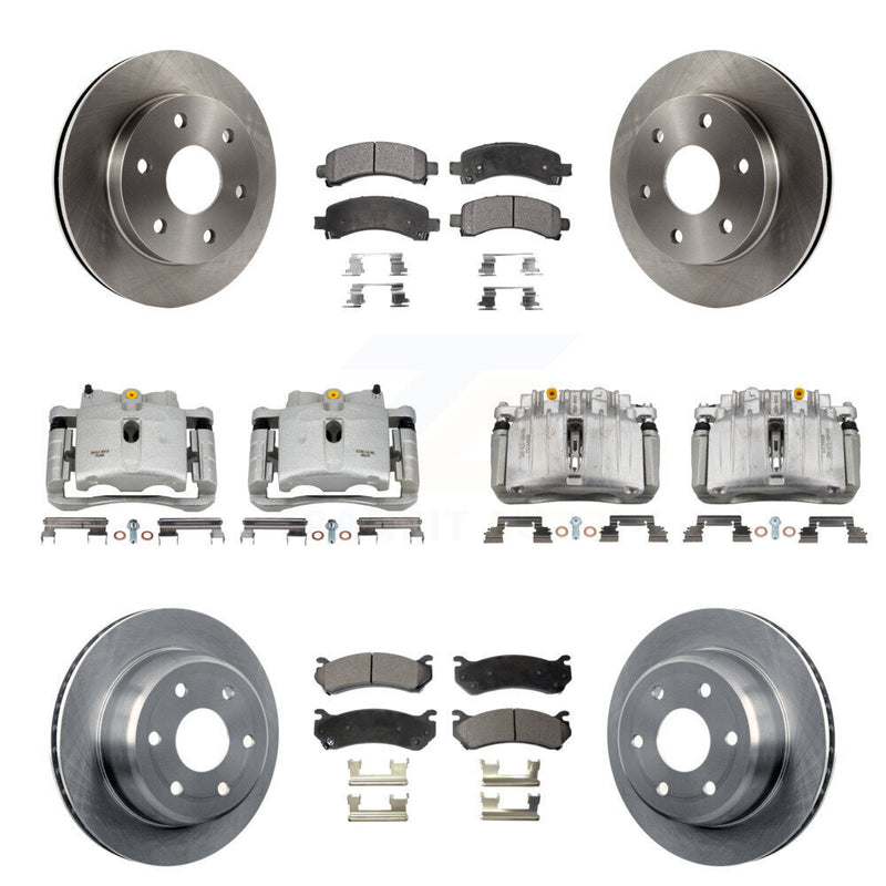 Transit Auto KC8-101021T Disc Brake Kit for 2002 Chevrolet Tahoe, GMC Yukon, GMC Yukon XL 1500 - Front and Rear product image