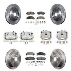 Transit Auto KC8-101022P Disc Brake Kit for 2014 Toyota Highlander - Front and Rear product image