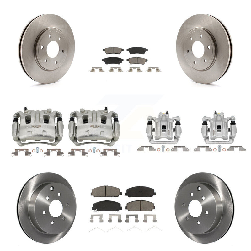 CMX KC8-101023C Disc Brake Kit for 2011-2012 Suzuki Equator - Front and Rear product image
