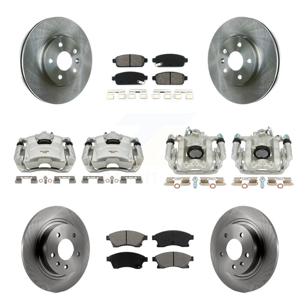 Transit Auto KC8-101023S Disc Brake Kit for 2013 Chevrolet Cruze - Front and Rear product image