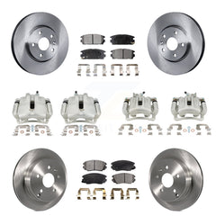 Transit Auto KC8-101023T Disc Brake Kit for 2010-2017 Chevrolet Equinox, GMC Terrain - Front and Rear product image