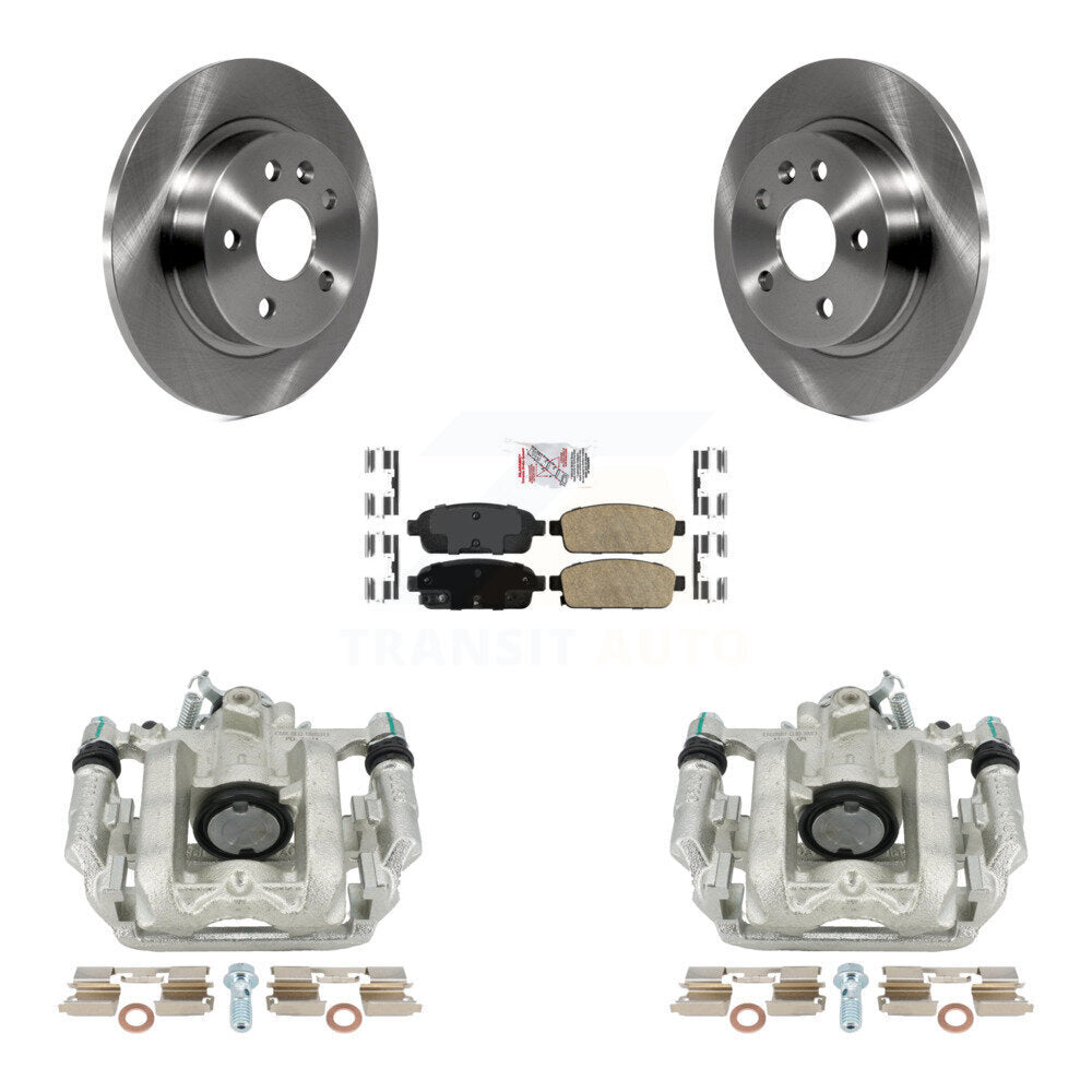 Transit Auto KC8-101024N Disc Brake Kit for 2011-2016 Chevrolet Cruze Limited, Chevrolet Cruze - Rear product image