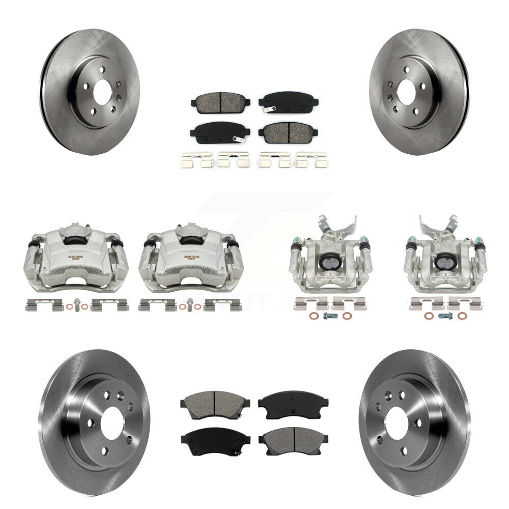 Transit Auto KC8-101024S Disc Brake Kit for 2013-2014 Chevrolet Sonic - Front and Rear product image