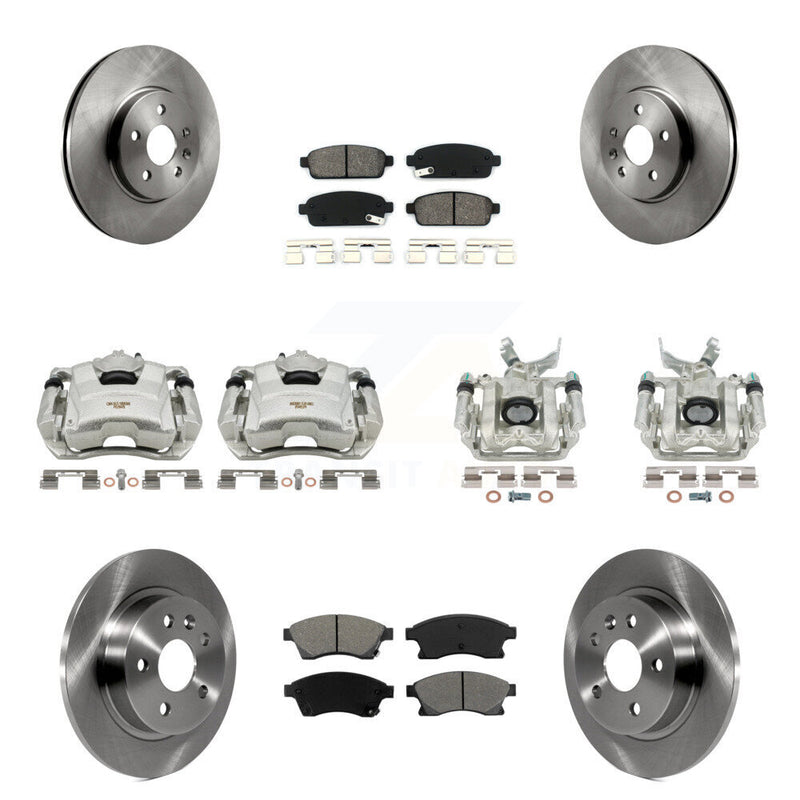 Transit Auto KC8-101024S Disc Brake Kit for 2013-2014 Chevrolet Sonic - Front and Rear product image