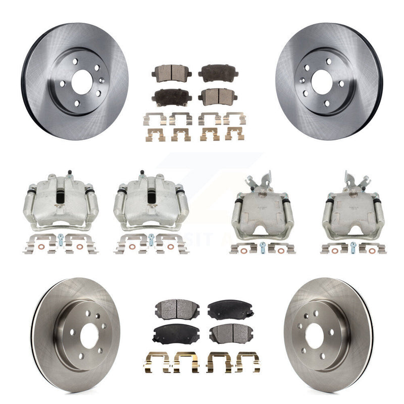 Transit Auto KC8-101024T Disc Brake Kit for 2013-2020 Chevrolet Impala, Chevrolet Malibu - Front and Rear product image