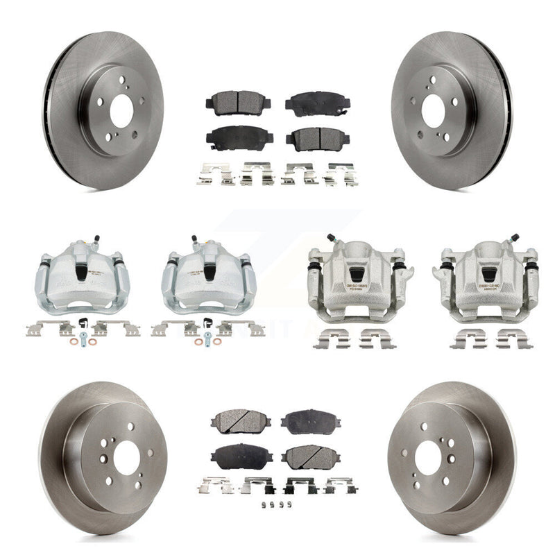 Transit Auto KC8-101026P Disc Brake Kit for 2004-2010 Toyota Sienna - Front and Rear product image