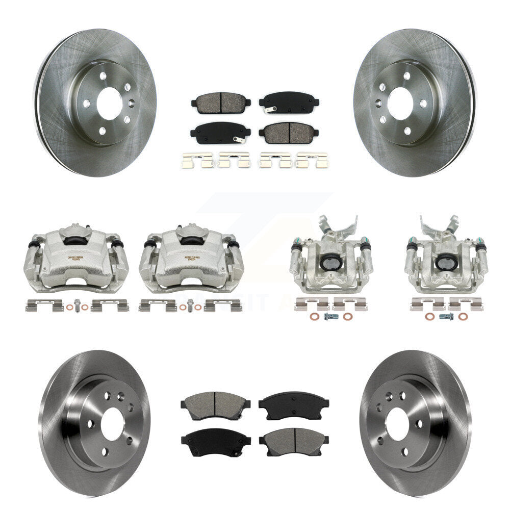 Transit Auto KC8-101026S Disc Brake Kit for 2014-2016 Chevrolet Sonic - Front and Rear product image