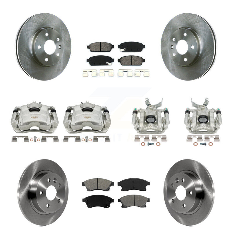 Transit Auto KC8-101026S Disc Brake Kit for 2014-2016 Chevrolet Sonic - Front and Rear product image