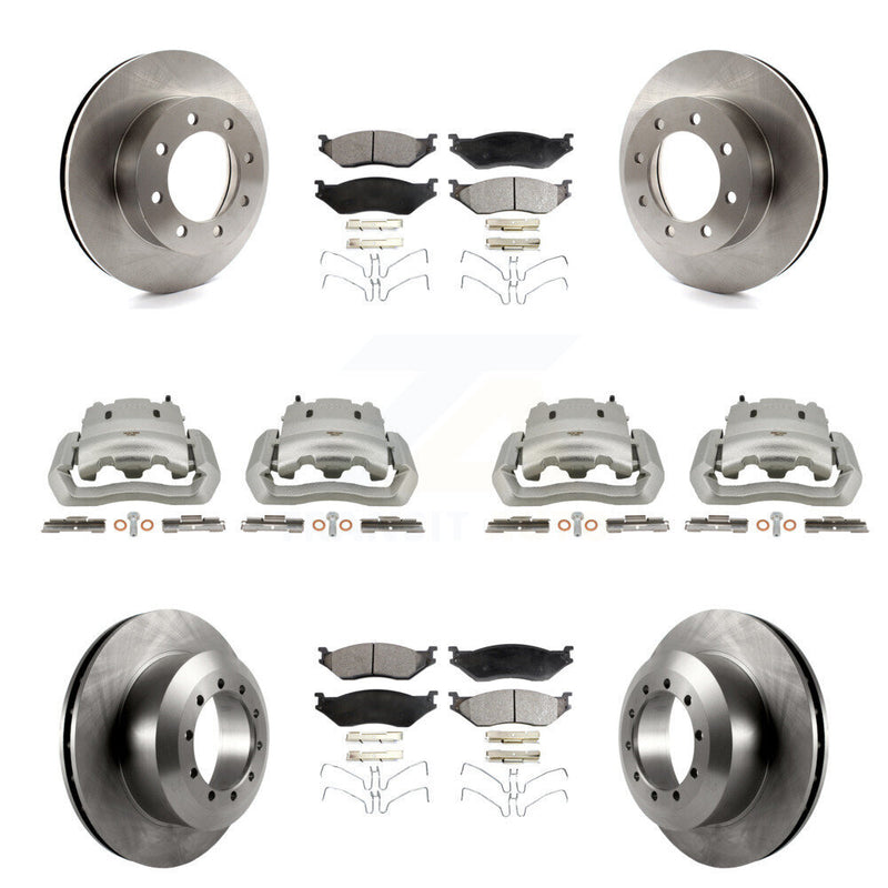 Transit Auto KC8-101026T Disc Brake Kit for 2002-2003 Ford E-550 Super Duty, Ford E-550 Econoline Super Duty - Front and Rear product image