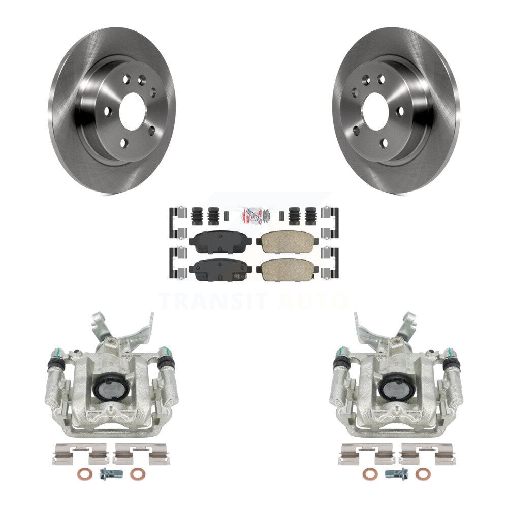 Transit Auto KC8-101027N Disc Brake Kit for 2013-2017 Chevrolet Sonic, Buick Encore, Chevrolet Trax - Rear product image