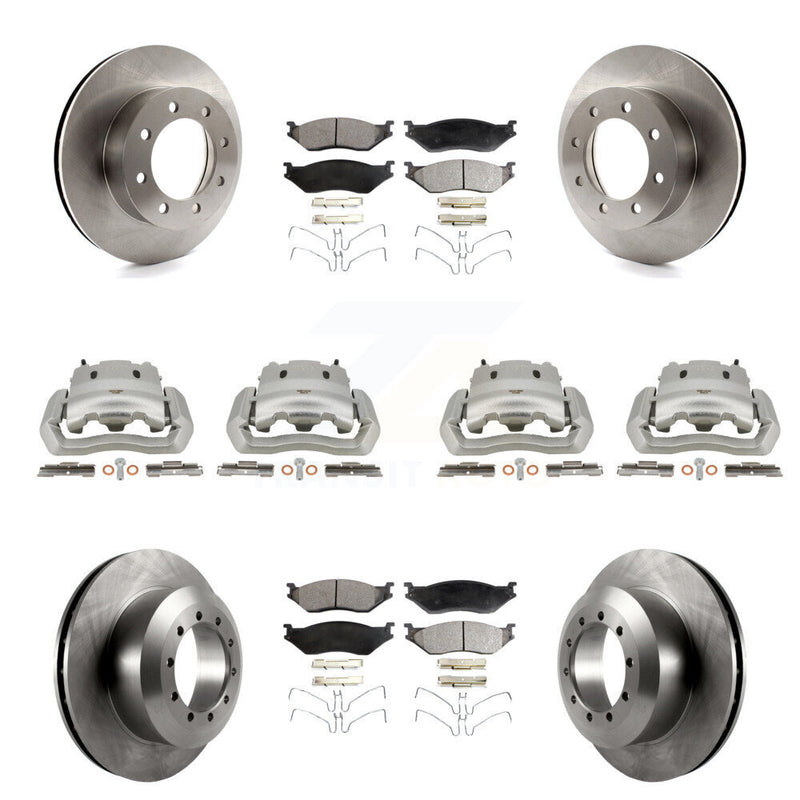 Transit Auto KC8-101027P Disc Brake Kit for 2002-2003 Ford E-550 Super Duty, Ford E-550 Econoline Super Duty - Front and Rear product image