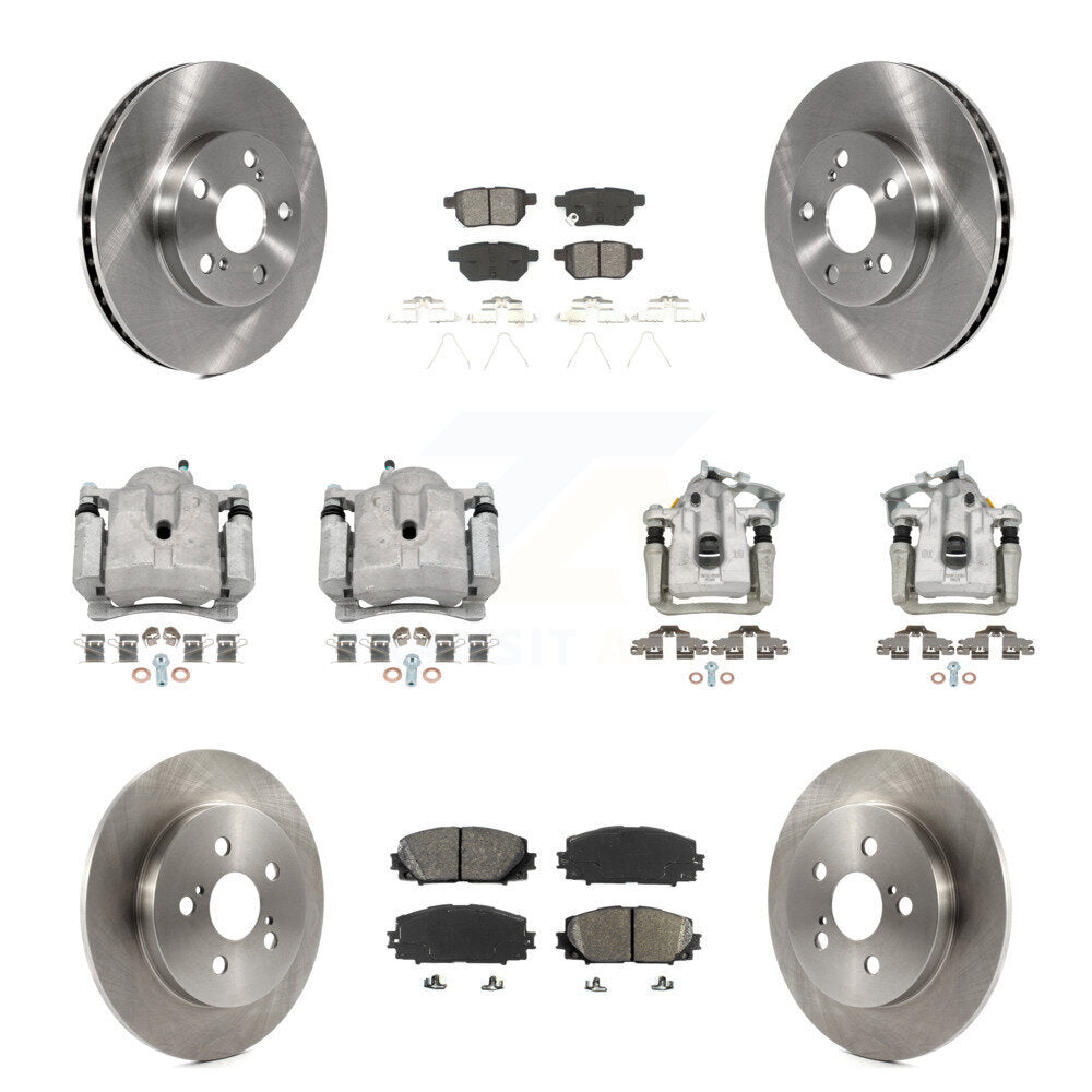 Transit Auto KC8-101027S Disc Brake Kit for 2010-2015 Toyota Prius Plug-In, Toyota Prius - Front and Rear product image