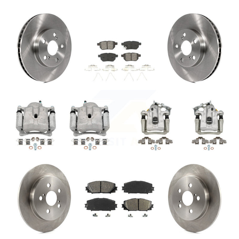 Transit Auto KC8-101027S Disc Brake Kit for 2010-2015 Toyota Prius Plug-In, Toyota Prius - Front and Rear product image