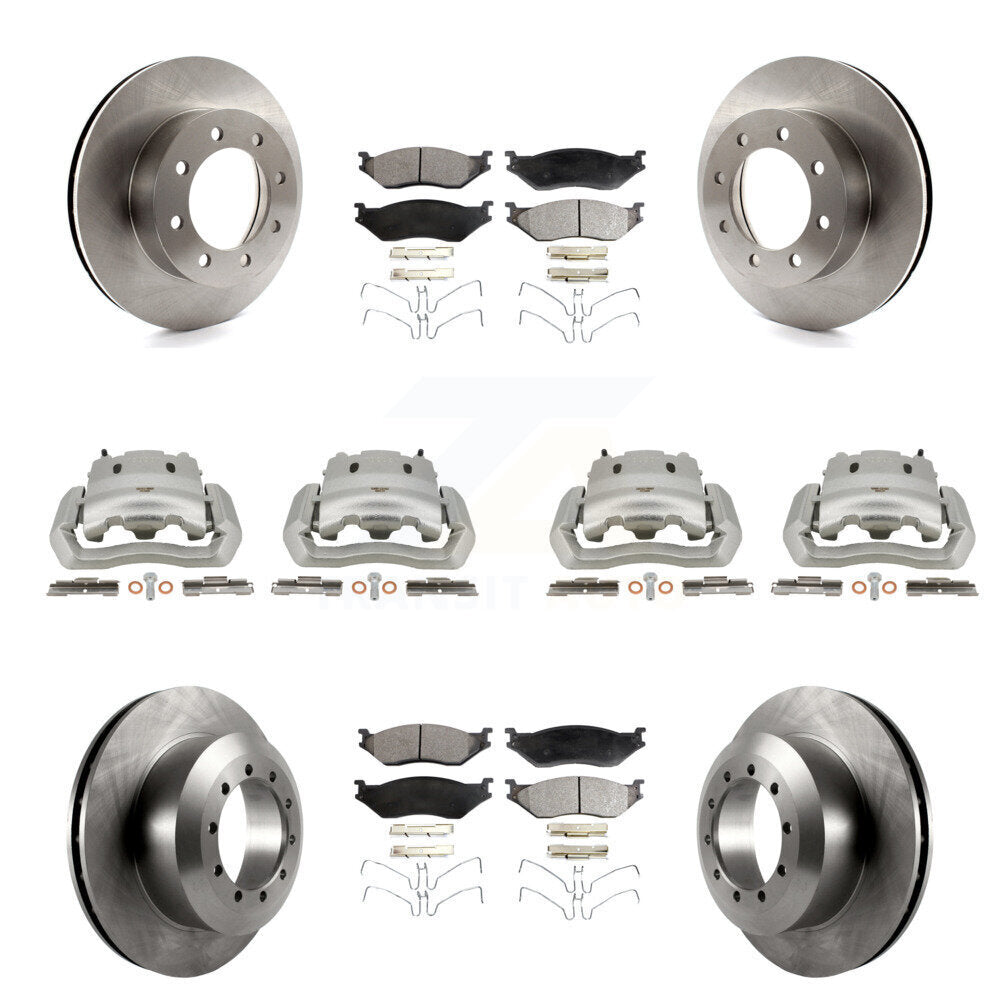 Transit Auto KC8-101027T Disc Brake Kit for 2002-2003 Ford E-550 Super Duty, Ford E-550 Econoline Super Duty - Front and Rear product image
