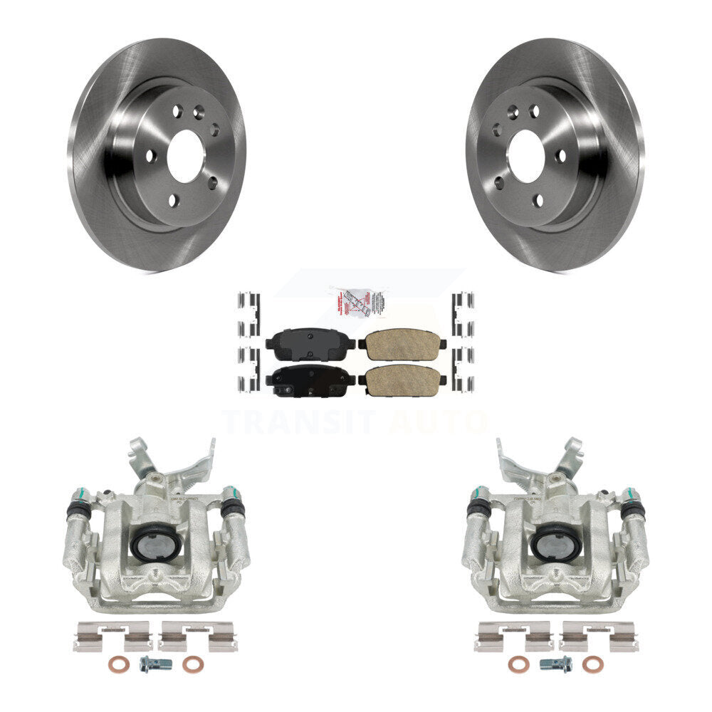 Transit Auto KC8-101028N Disc Brake Kit for 2013-2017 Chevrolet Sonic, Buick Encore, Chevrolet Trax - Rear product image