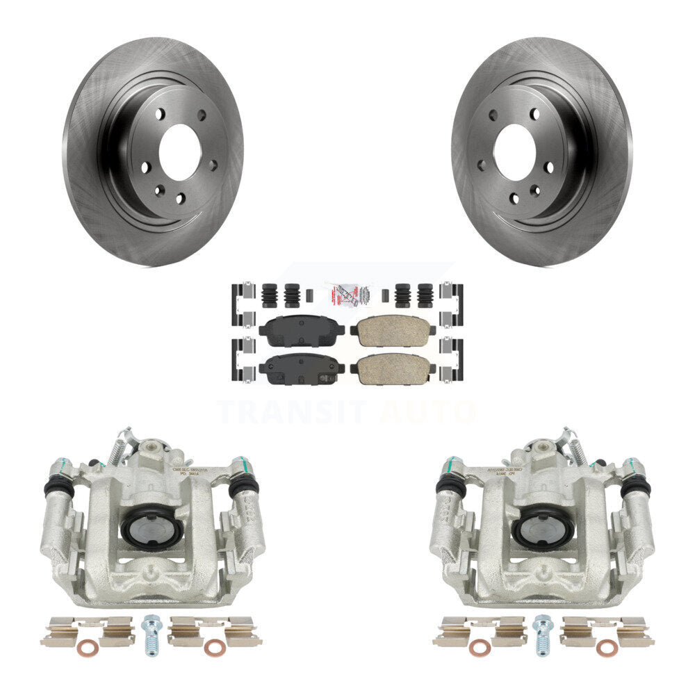 Transit Auto KC8-101029N Disc Brake Kit for 2011-2015 Cadillac ELR, Chevrolet Cruze, Chevrolet Orlando & more - Rear product image