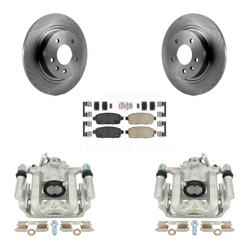 Transit Auto KC8-101029N Disc Brake Kit for 2011-2015 Cadillac ELR, Chevrolet Cruze, Chevrolet Orlando & more - Rear product image