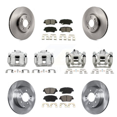 Transit Auto KC8-101029S Disc Brake Kit for 2011-2015 Hyundai Sonata, Kia Optima - Front and Rear product image