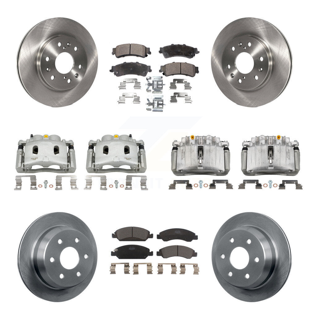Transit Auto KC8-101029T Disc Brake Kit for 2007 Chevrolet Silverado 1500 Classic - Front and Rear product image