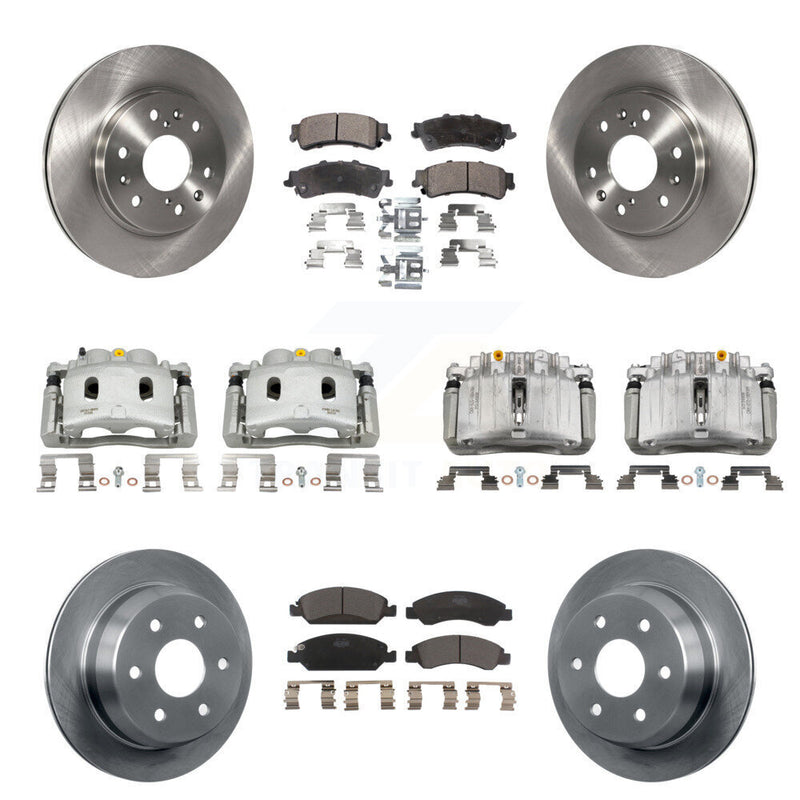 Transit Auto KC8-101029T Disc Brake Kit for 2007 Chevrolet Silverado 1500 Classic - Front and Rear product image