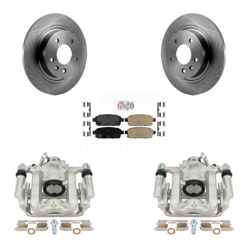 Transit Auto KC8-101030N Disc Brake Kit for 2011-2015 Cadillac ELR, Chevrolet Cruze, Chevrolet Orlando & more - Rear product image