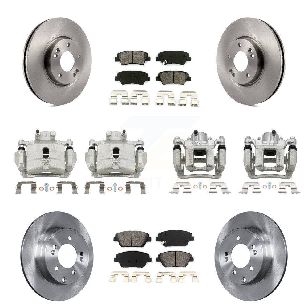 Transit Auto KC8-101030S Disc Brake Kit for 2014 Hyundai Sonata - Front and Rear product image
