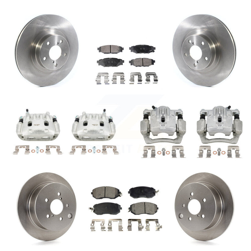 Transit Auto KC8-101031P Disc Brake Kit for 2013-2018 Subaru Crosstrek, Subaru Forester, Subaru XV Crosstrek - Front and Rear product image