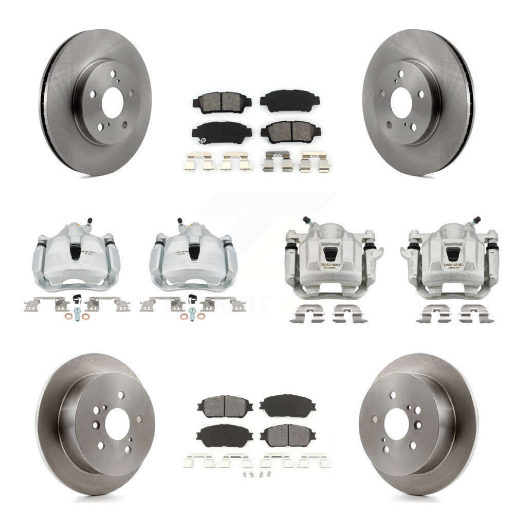 Transit Auto KC8-101031S Disc Brake Kit for 2004-2010 Toyota Sienna - Front and Rear product image