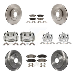 Transit Auto KC8-101032P Disc Brake Kit for 2005-2019 Suzuki Equator, Nissan Frontier - Front and Rear product image