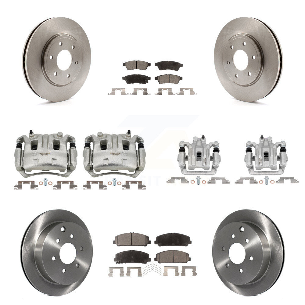 Transit Auto KC8-101033P Disc Brake Kit for 2011-2012 Suzuki Equator - Front and Rear product image