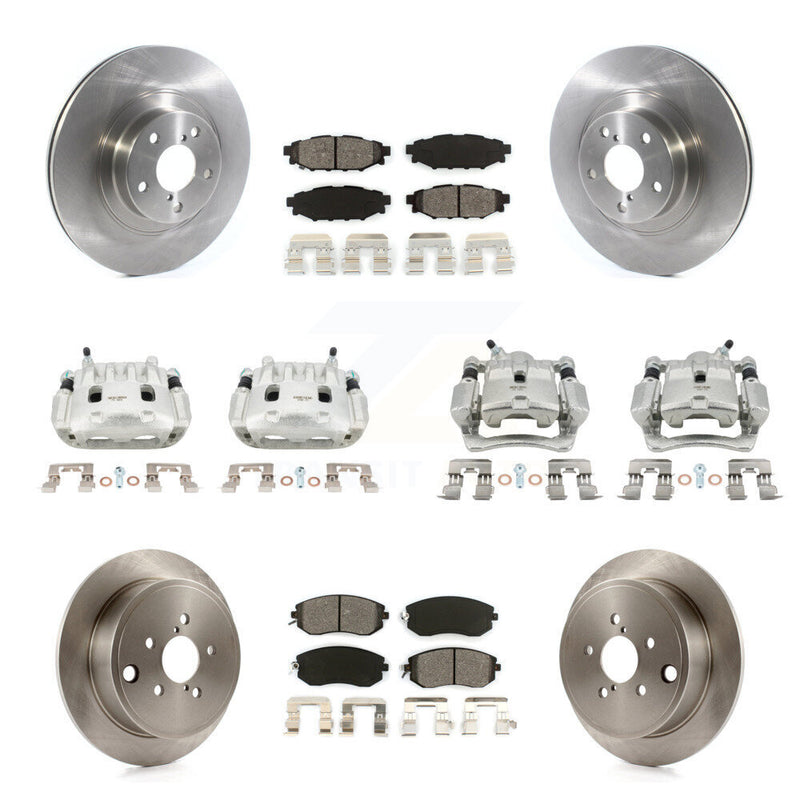 Transit Auto KC8-101033S Disc Brake Kit for 2011-2014 Subaru Impreza, Subaru Forester - Front and Rear product image