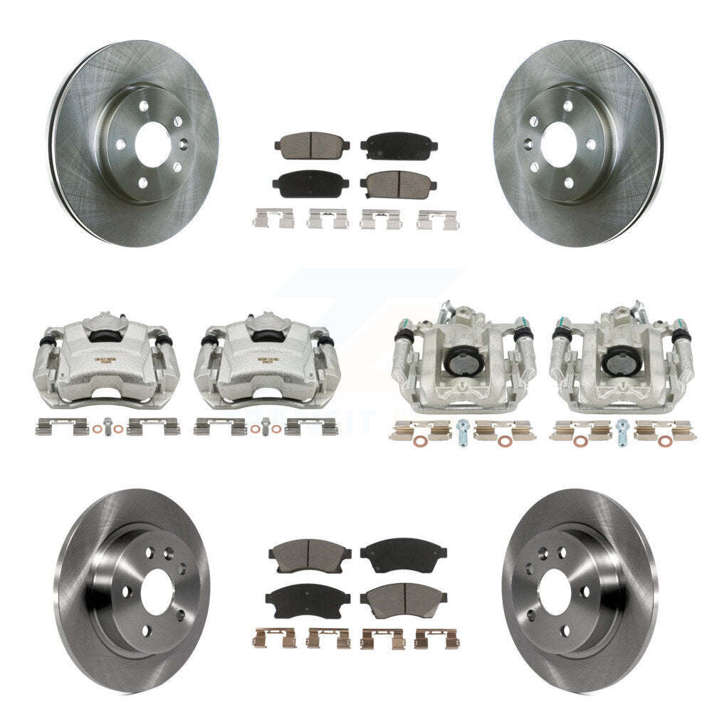 CMX KC8-101034C Disc Brake Kit for 2011-2016 Chevrolet Cruze Limited, Chevrolet Cruze - Front and Rear product image