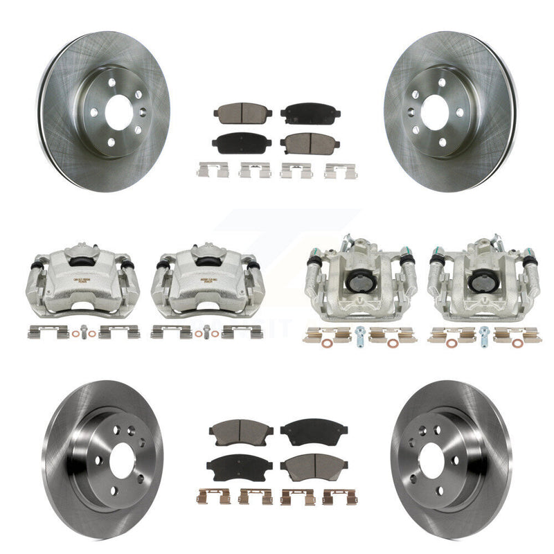 CMX KC8-101034C Disc Brake Kit for 2011-2016 Chevrolet Cruze Limited, Chevrolet Cruze - Front and Rear product image
