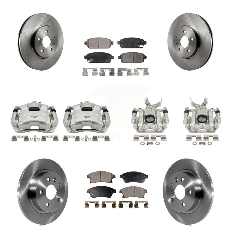 Transit Auto KC8-101034P Disc Brake Kit for 2013-2014 Chevrolet Sonic - Front and Rear product image
