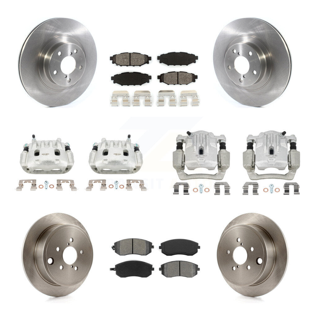 Transit Auto KC8-101034S Disc Brake Kit for 2010-2012 Subaru Legacy, Subaru Outback - Front and Rear product image