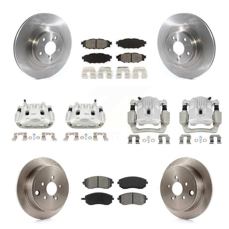 Transit Auto KC8-101034S Disc Brake Kit for 2010-2012 Subaru Legacy, Subaru Outback - Front and Rear product image