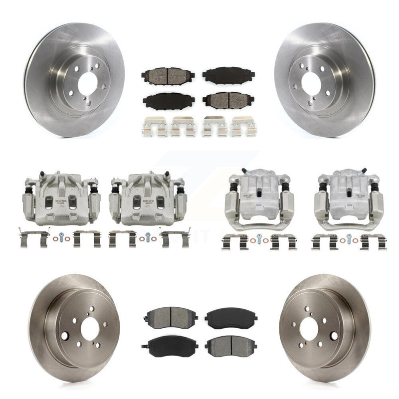 Transit Auto KC8-101035S Disc Brake Kit for 2012 Subaru Legacy - Front and Rear product image