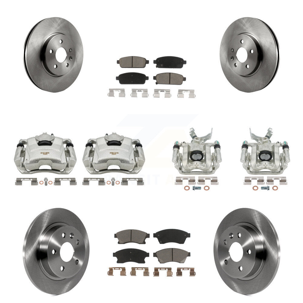 CMX KC8-101036C Disc Brake Kit for 2013-2014 Chevrolet Sonic - Front and Rear product image
