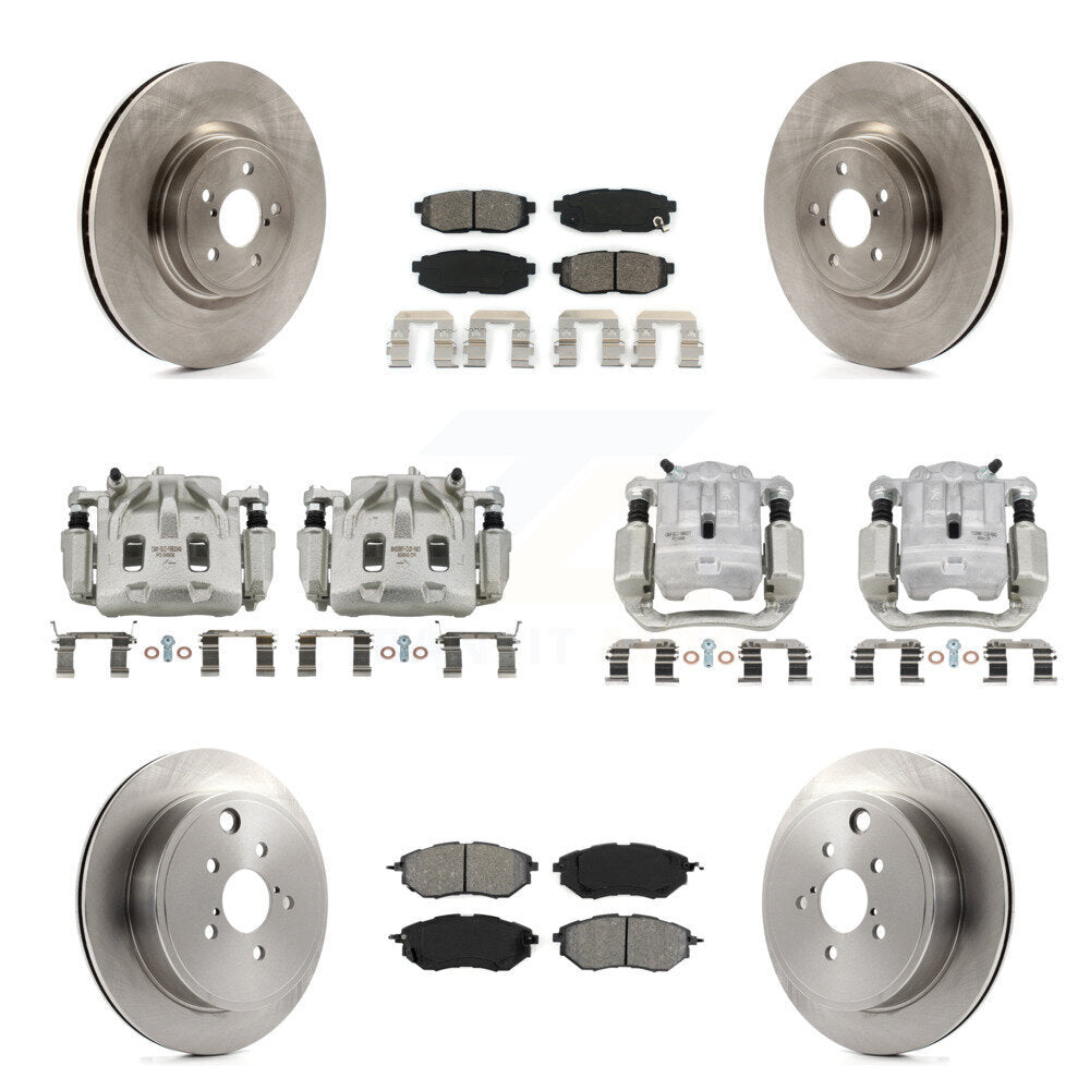 Transit Auto KC8-101036S Disc Brake Kit for 2010-2014 Subaru Legacy, Subaru Outback - Front and Rear product image