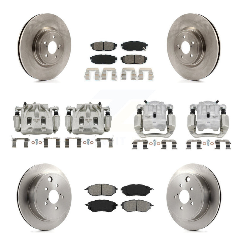 Transit Auto KC8-101036S Disc Brake Kit for 2010-2014 Subaru Legacy, Subaru Outback - Front and Rear product image
