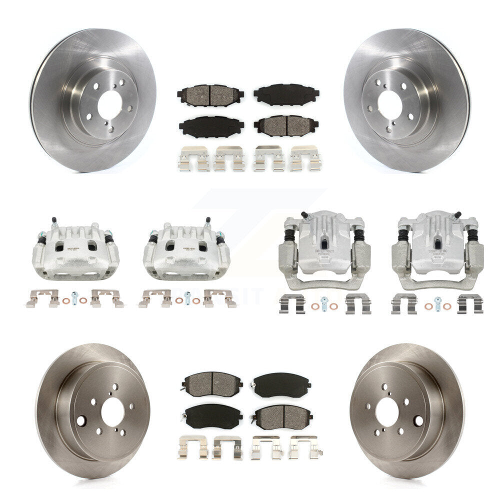 Transit Auto KC8-101037S Disc Brake Kit for 2013-2014 Subaru Legacy, Subaru Outback - Front and Rear product image