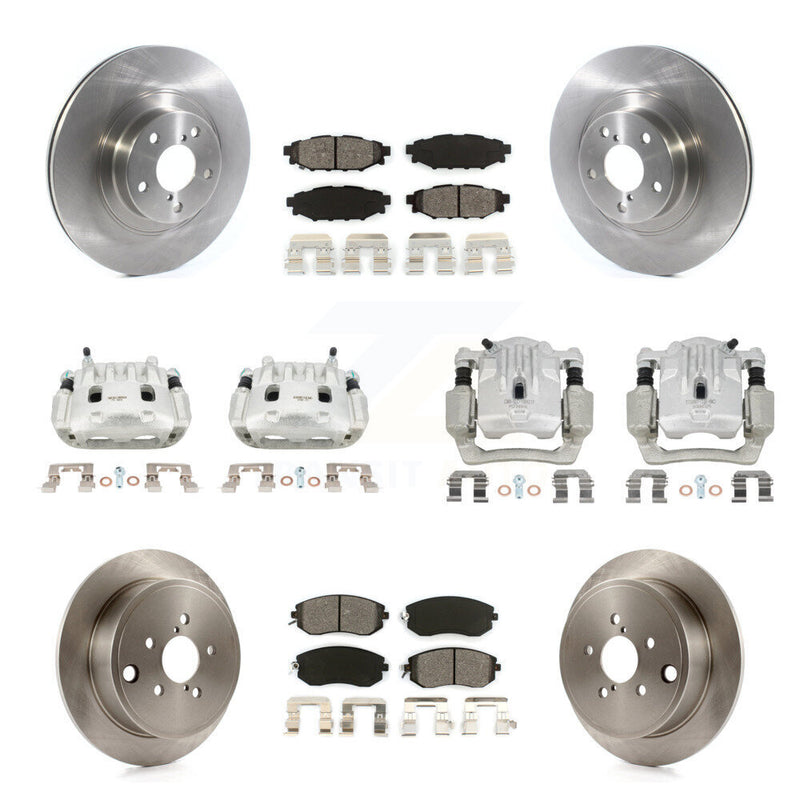 Transit Auto KC8-101037S Disc Brake Kit for 2013-2014 Subaru Legacy, Subaru Outback - Front and Rear product image