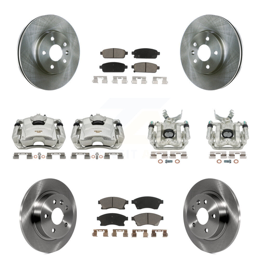 CMX KC8-101038C Disc Brake Kit for 2014-2016 Chevrolet Sonic - Front and Rear product image