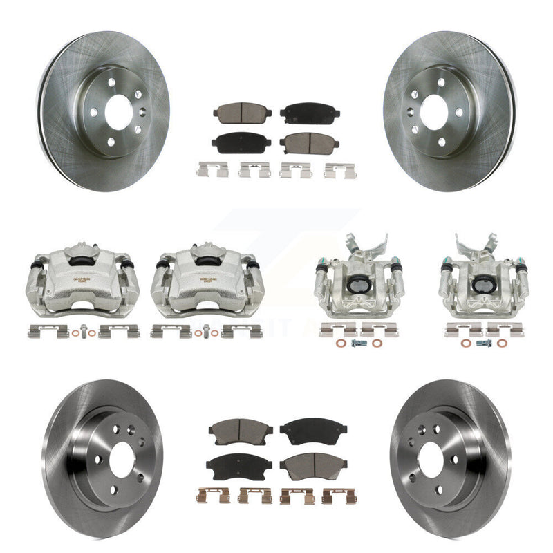 CMX KC8-101038C Disc Brake Kit for 2014-2016 Chevrolet Sonic - Front and Rear product image