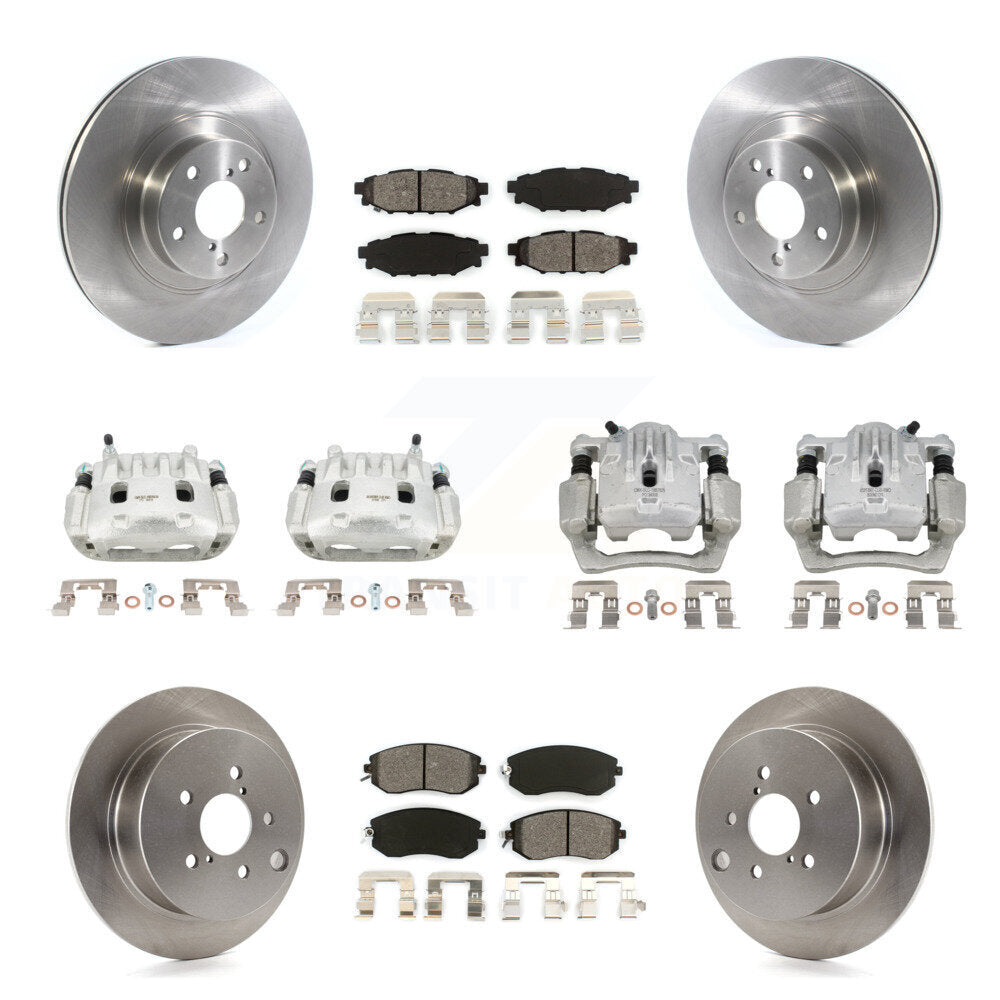 Transit Auto KC8-101038S Disc Brake Kit for 2013-2018 Subaru Crosstrek, Subaru Forester, Subaru XV Crosstrek - Front and Rear product image