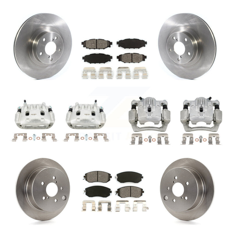 Transit Auto KC8-101038S Disc Brake Kit for 2013-2018 Subaru Crosstrek, Subaru Forester, Subaru XV Crosstrek - Front and Rear product image